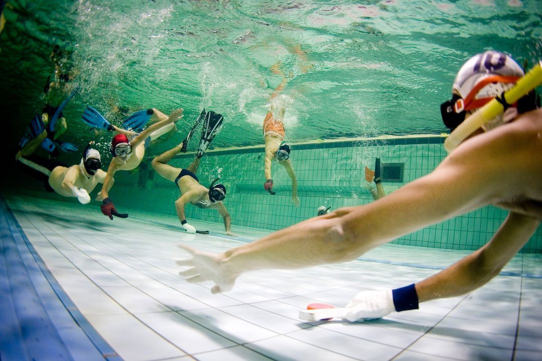 FrstHand Unusual Sports Underwater Hockey